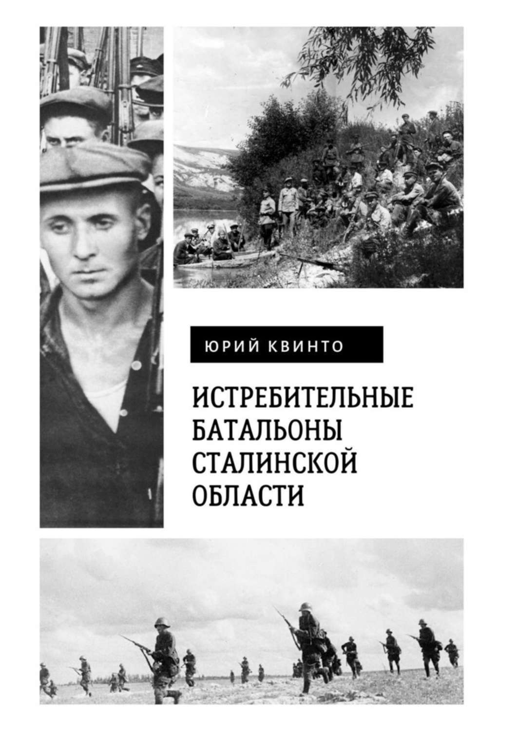 Обложка книги «Истребительные батальоны Сталинской области»