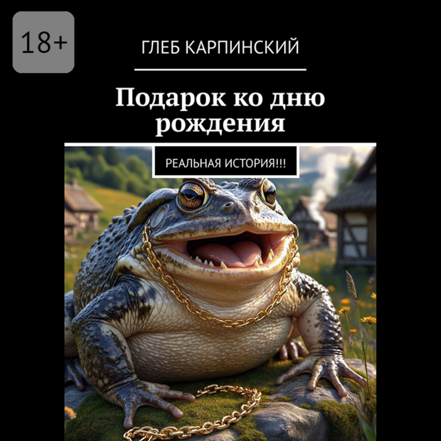 Обложка книги «Подарок ко дню рождения. Реальная история!!!»