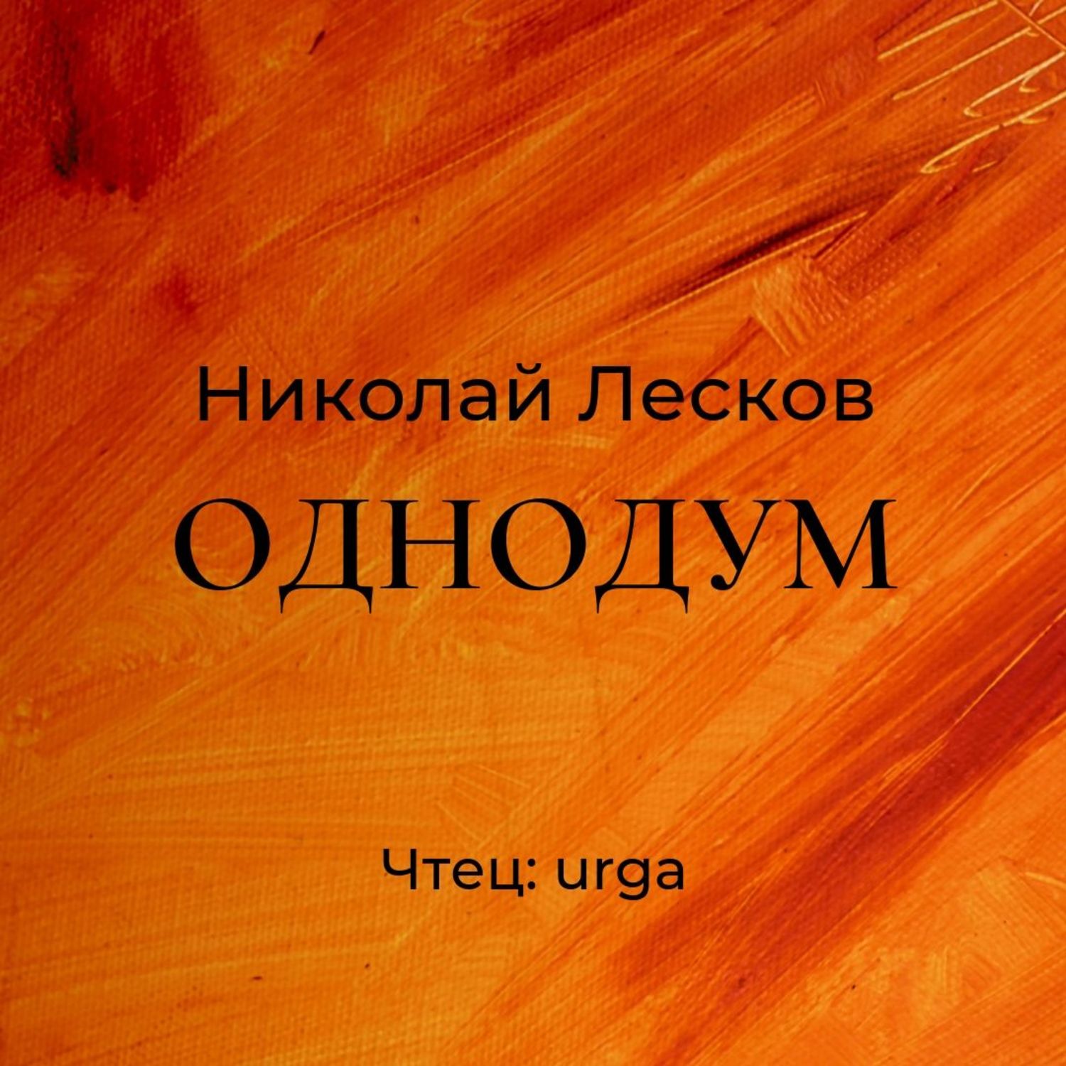 Обложка книги «Однодум»
