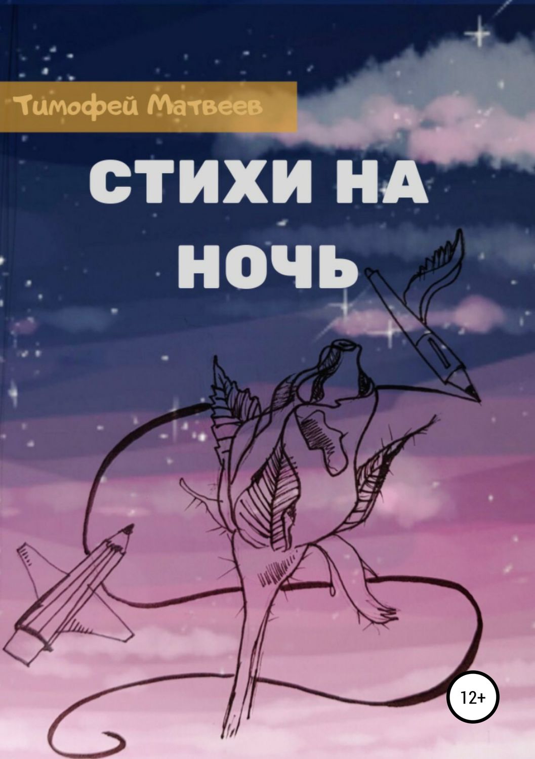 Обложка книги «Стихи на ночь»