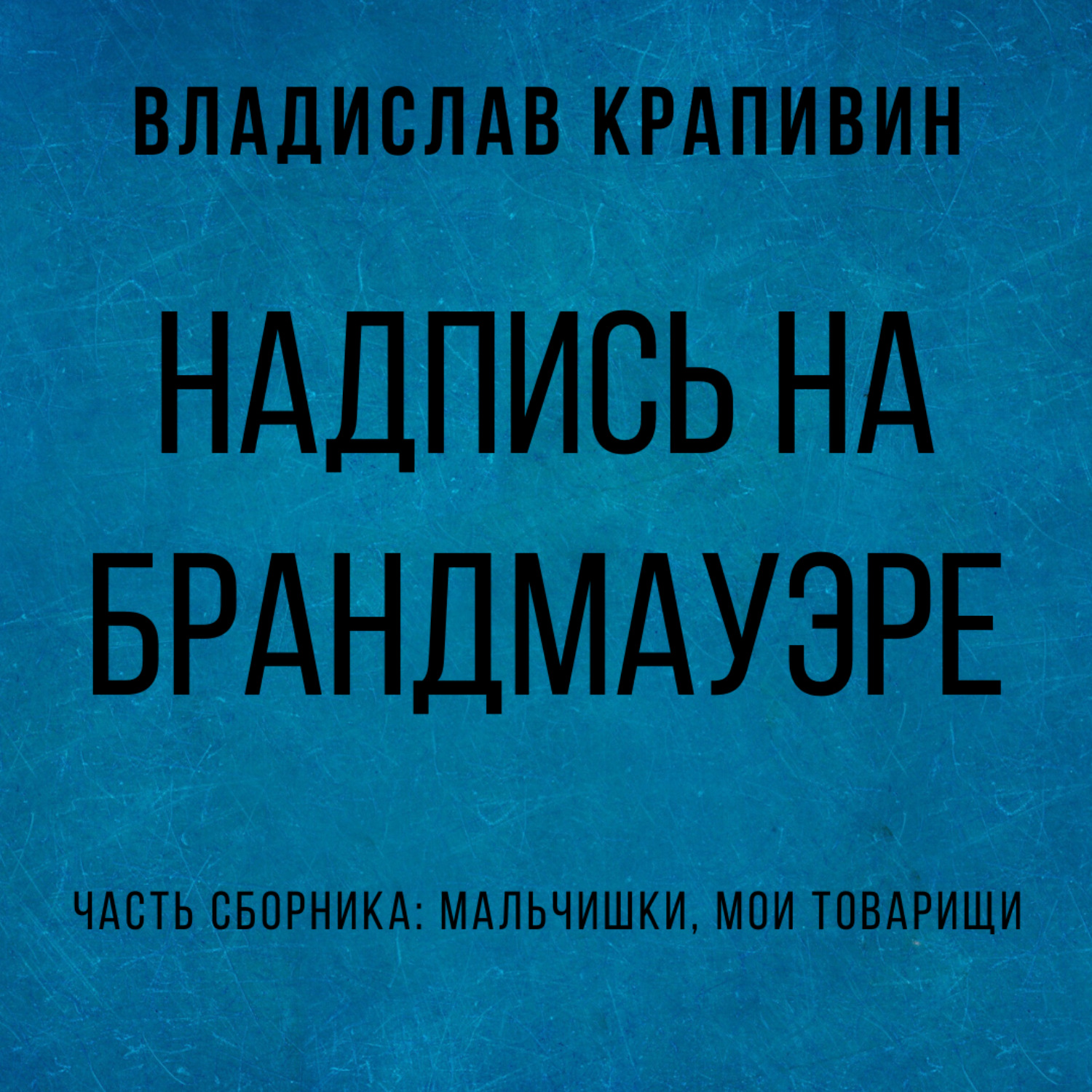 Обложка книги «Надпись на брандмауэре»