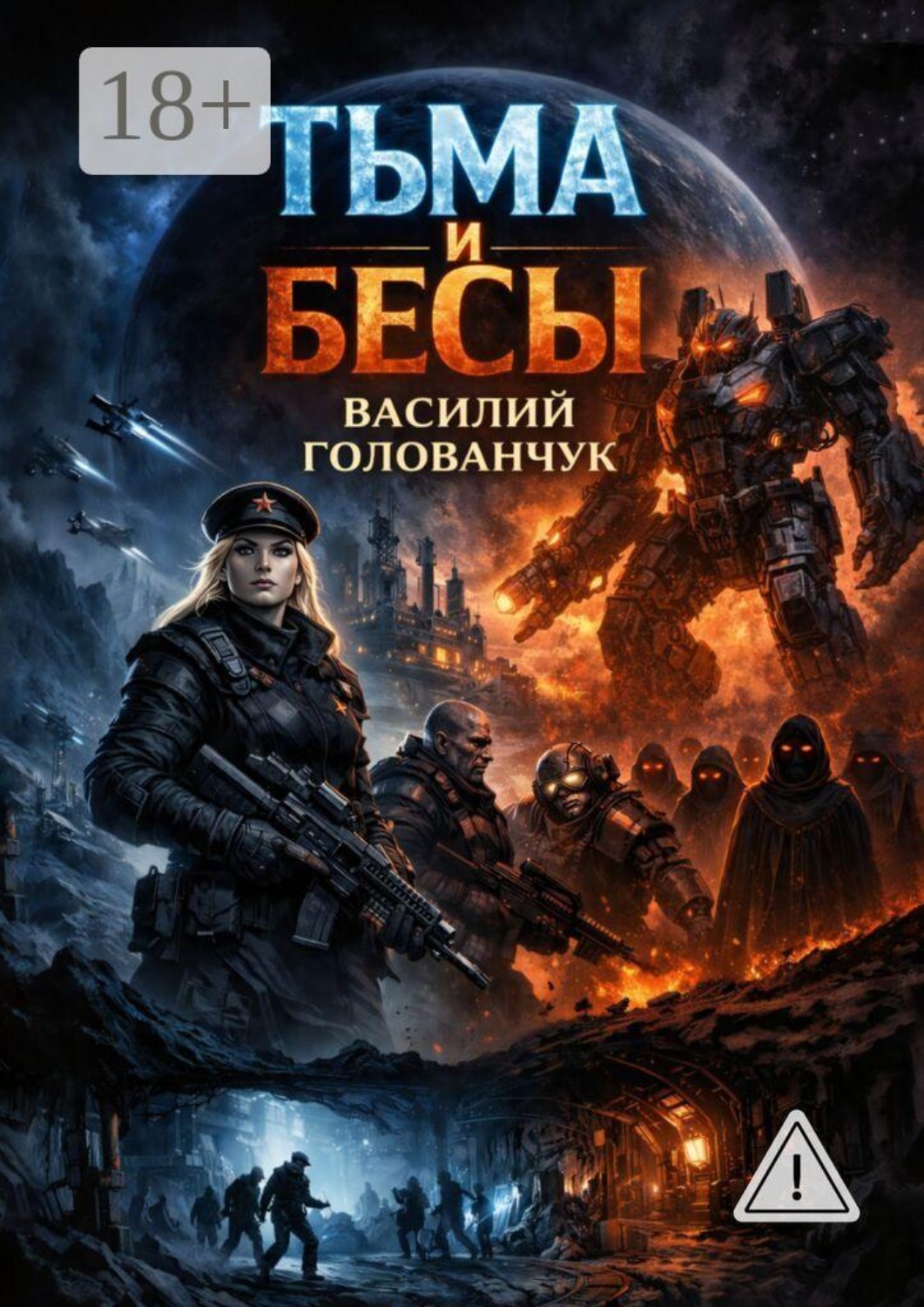 Обложка книги «Тьма и Бесы. Девятый горизонт»