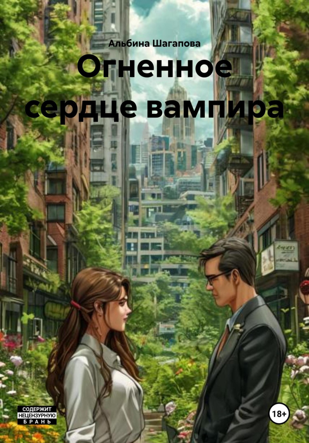 Обложка книги «Огненное сердце вампира»