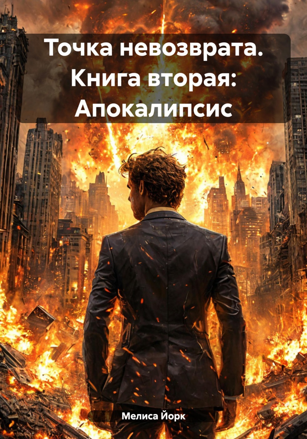 Обложка книги «Точка невозврата. Книга вторая: Апокалипсис»