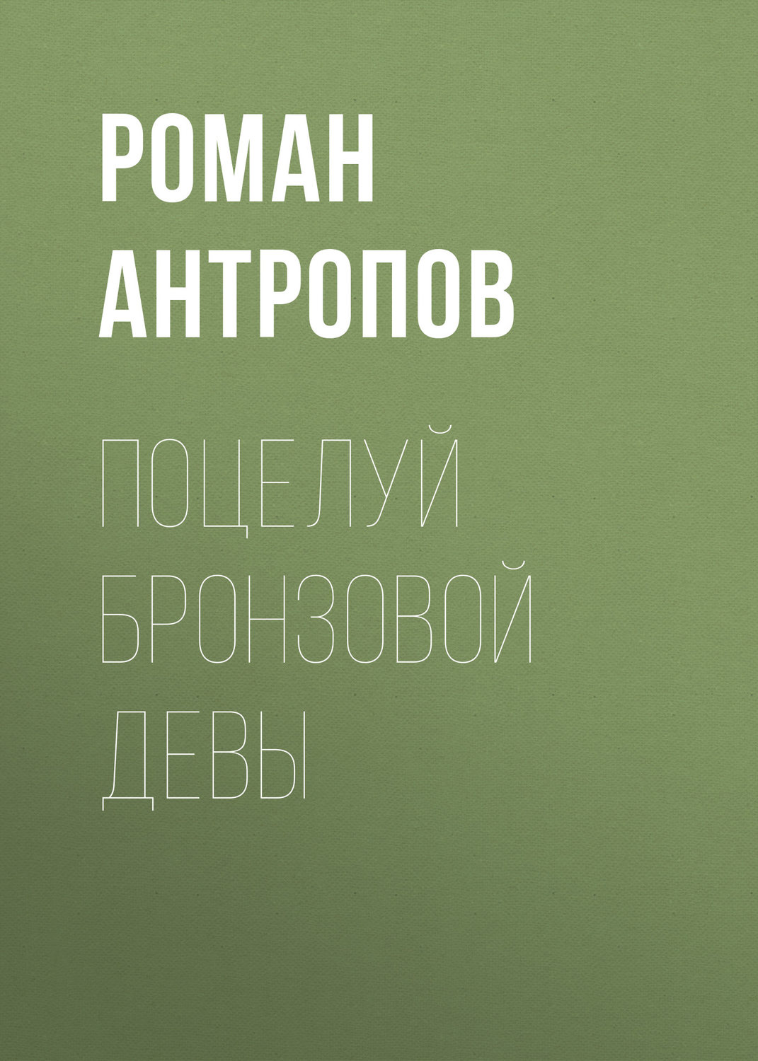 Обложка книги «Поцелуй бронзовой девы»