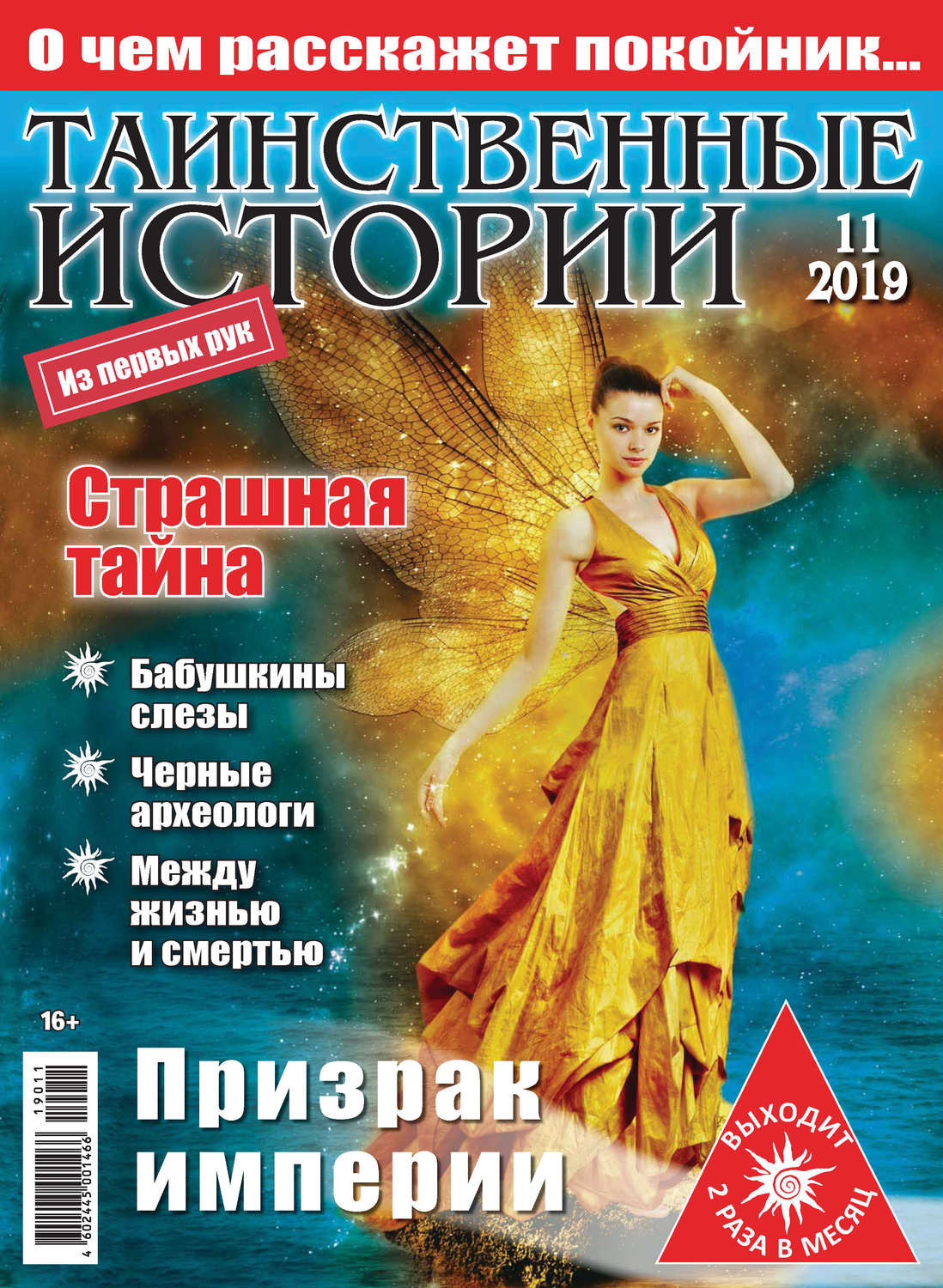 Обложка книги «Таинственные истории №11/2019»