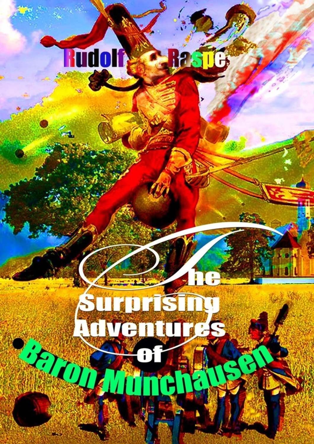Обложка книги «The Surprising Adventures of Baron Munchausen»