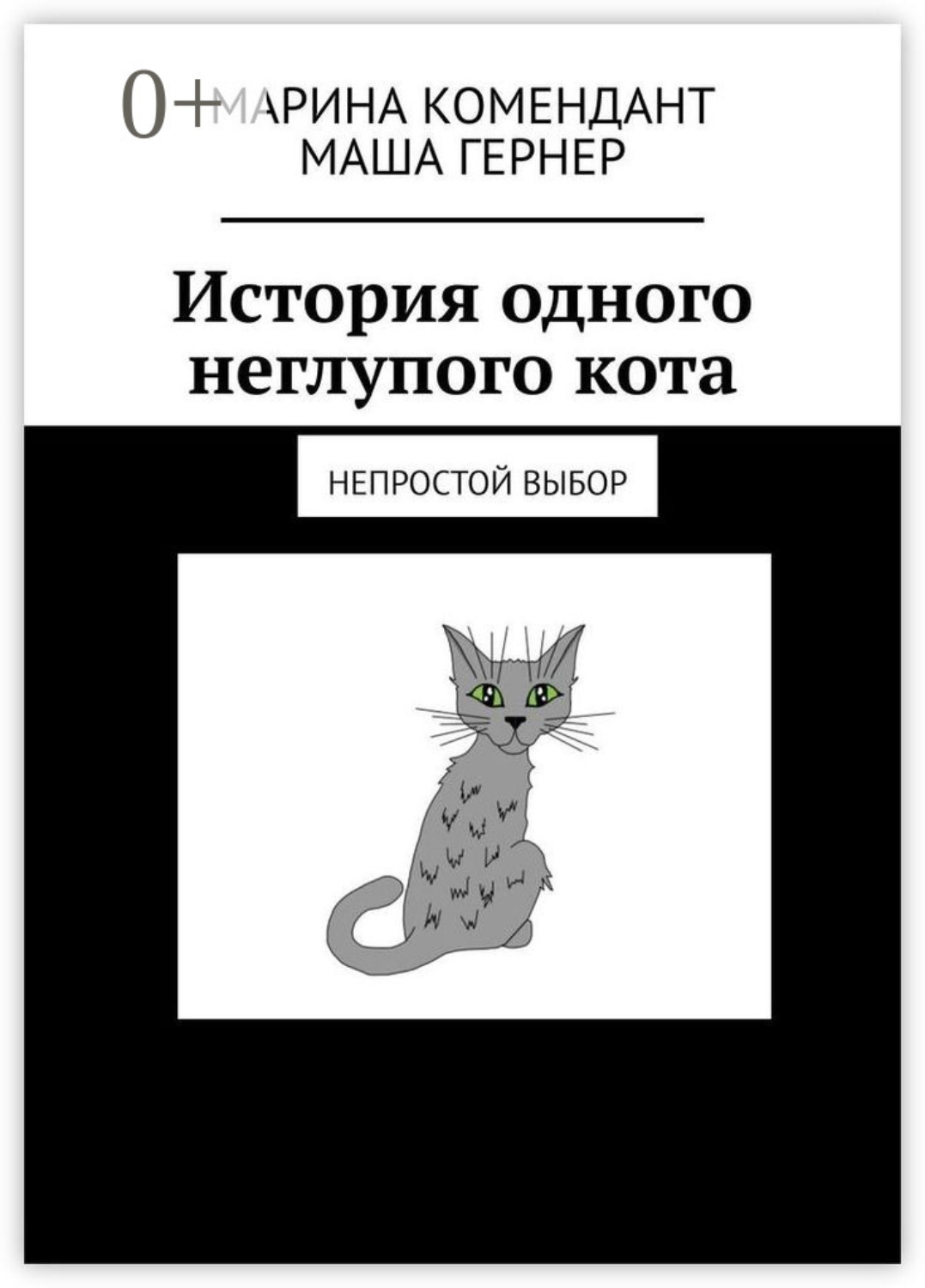 Обложка книги «История одного неглупого кота. Непростой выбор»