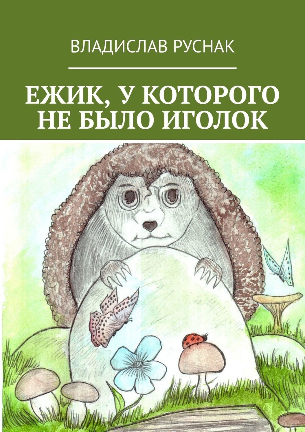 Обложка книги «Ежик, у которого не было иголок»