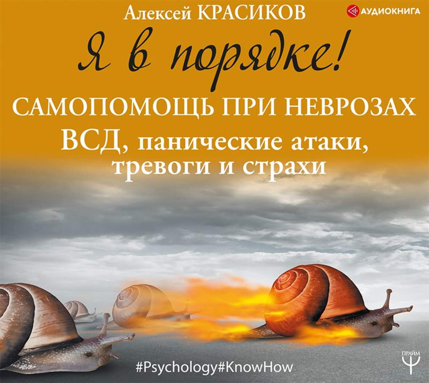 Обложка книги «Я в порядке! Самопомощь при неврозах: ВСД, панические атаки, тревоги и страхи»