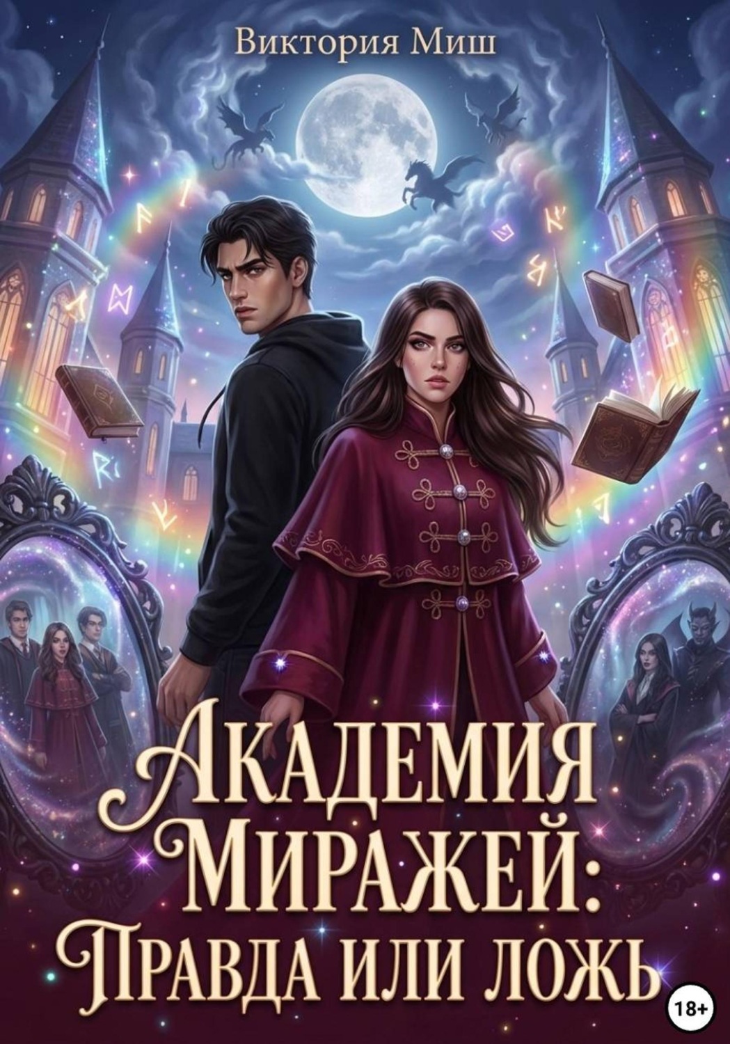Обложка книги «Академия миражей. Правда или ложь»