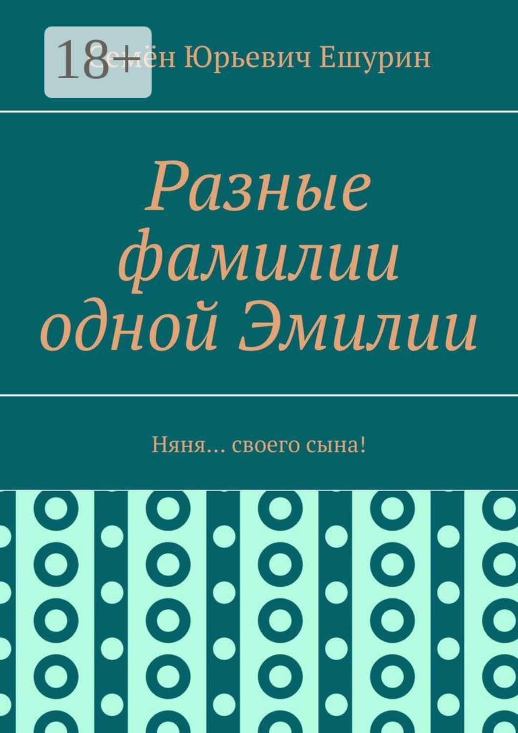 Обложка книги «Разные фамилии одной Эмилии. Няня… своего сына!»
