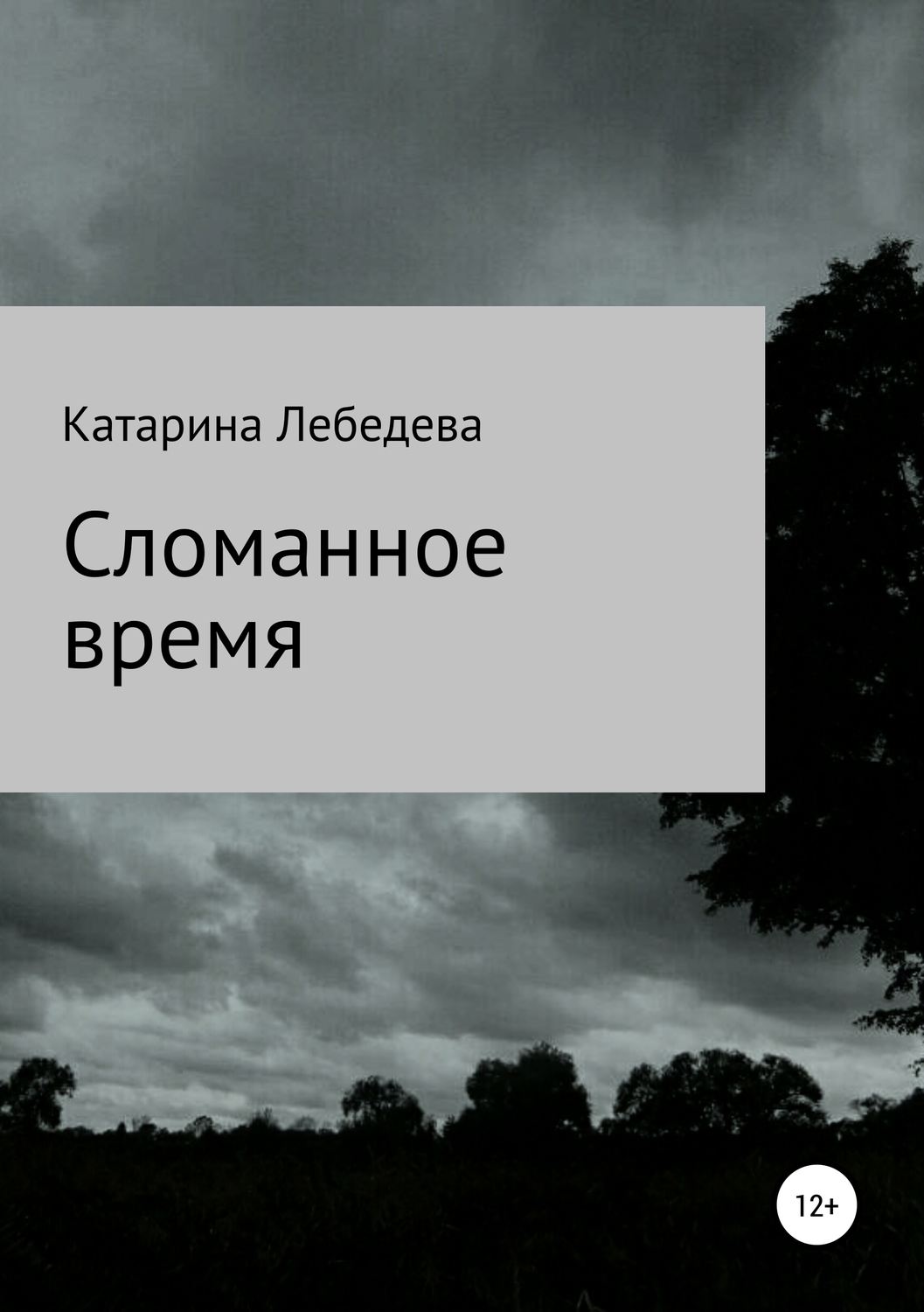 Обложка книги «Сломанное время. Сборник стихотворений»