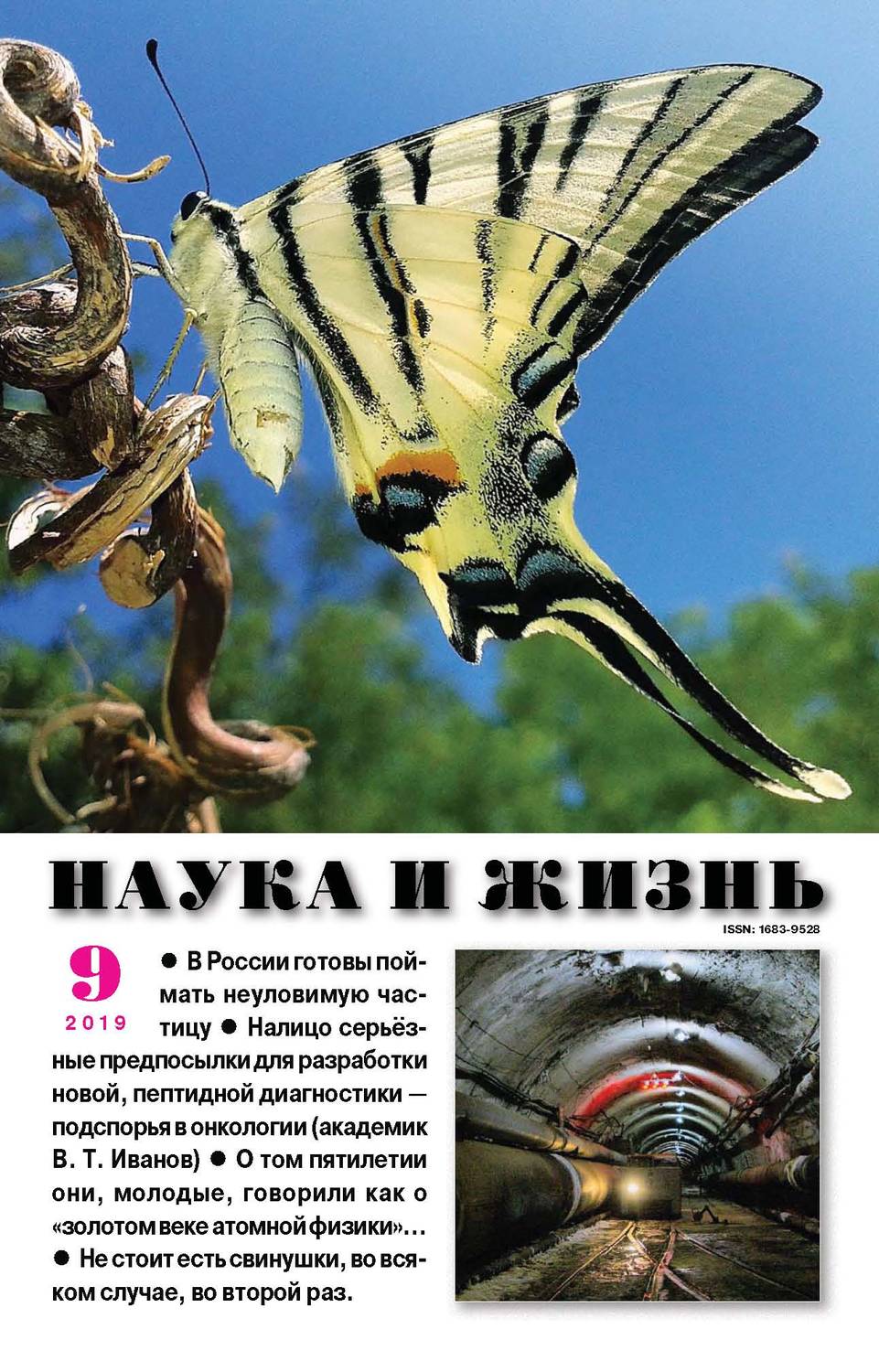 Обложка книги «Наука и жизнь №09/2019»