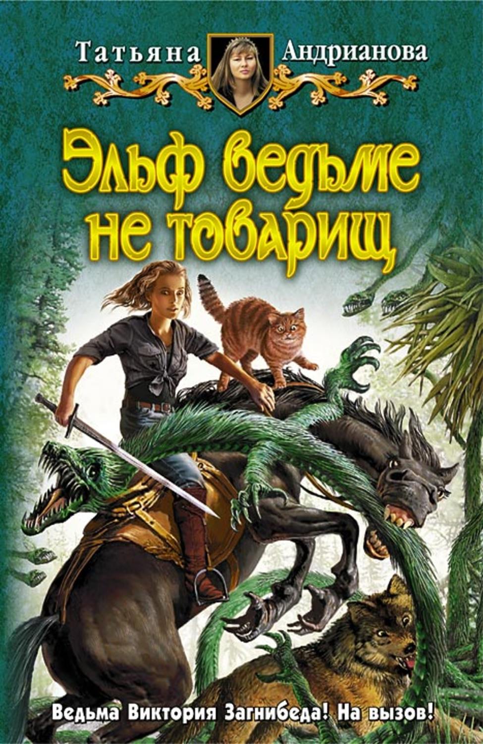 Обложка книги «Эльф ведьме не товарищ»