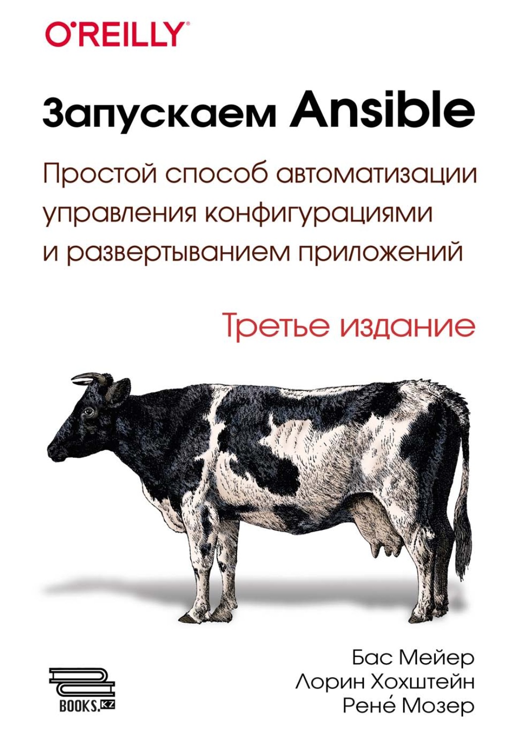 Обложка книги «Запускаем Ansible. Простой способ автоматизации управления конфигурациями и развертыванием приложений»
