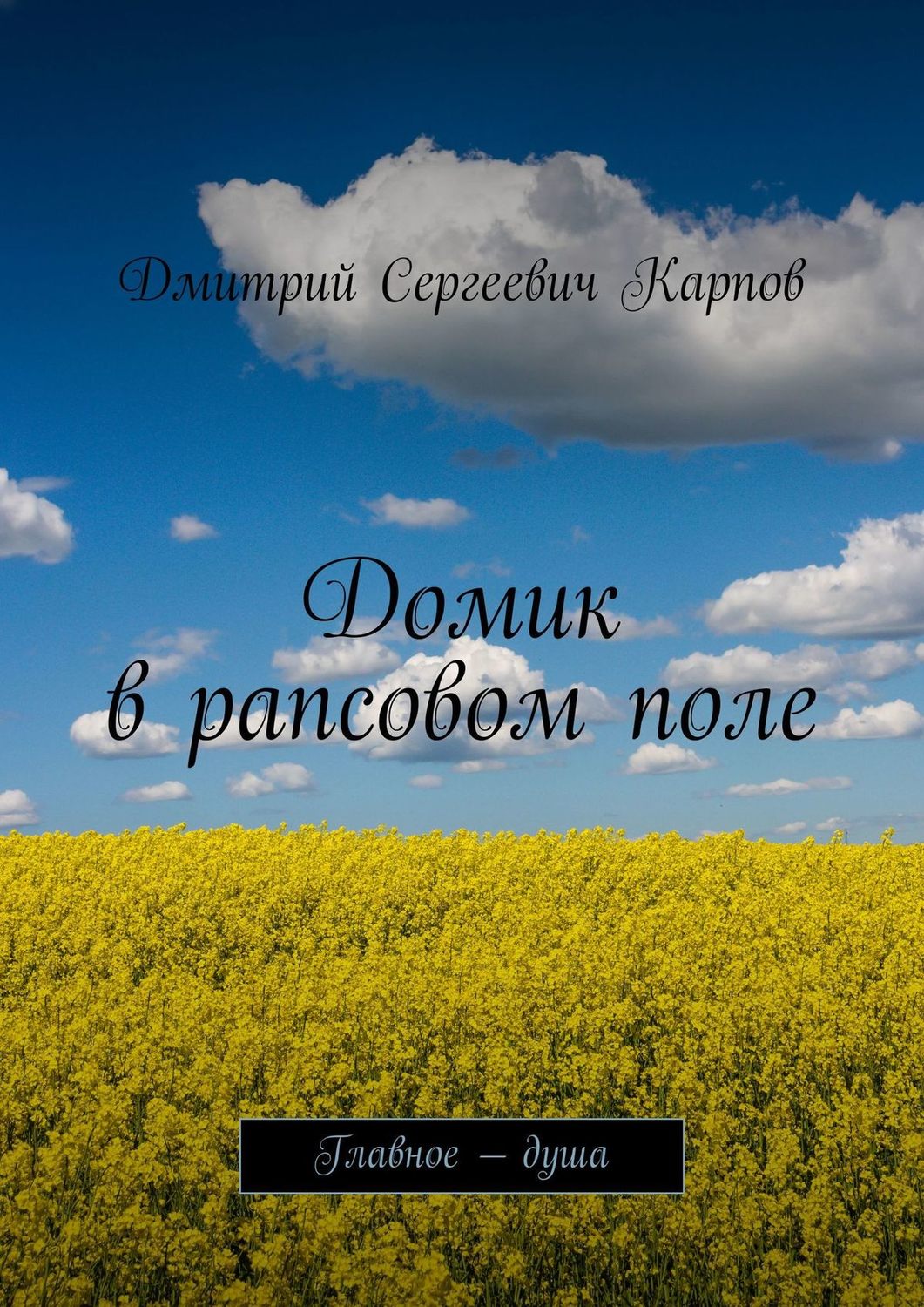 Обложка книги «Домик в рапсовом поле. Главное – душа»