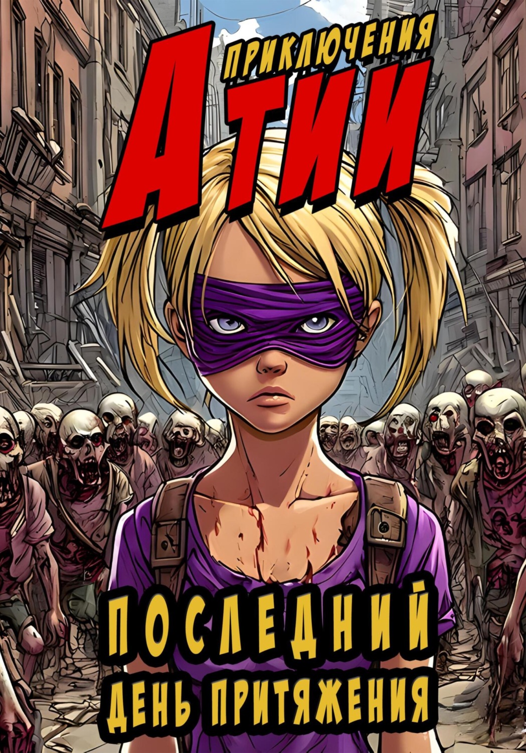 Обложка книги «Приключения Атии: Последний день притяжения»