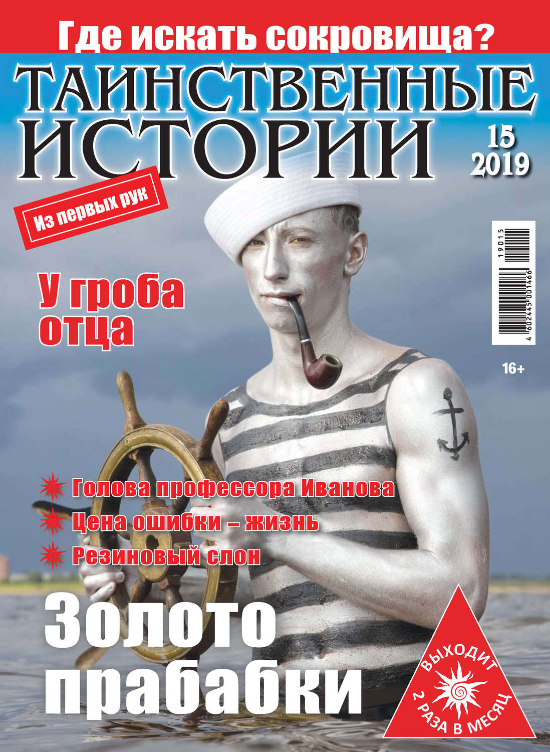 Обложка книги «Таинственные истории №15/2019»