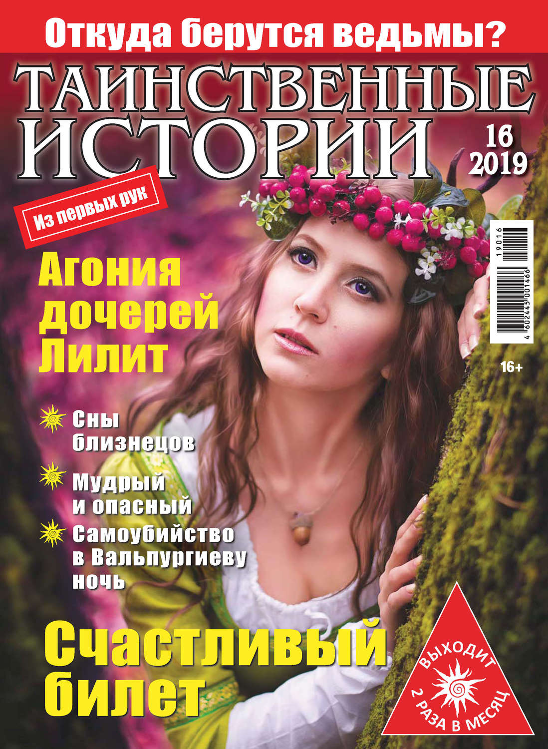 Обложка книги «Таинственные истории №16/2019»