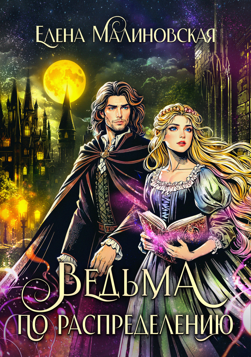 Обложка книги «Ведьма по распределению»