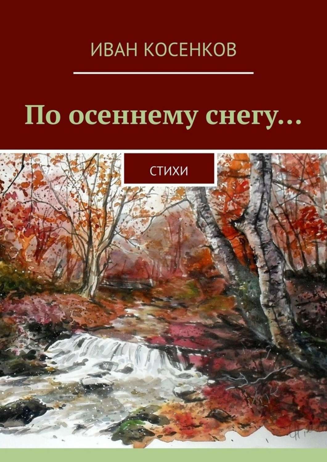 Обложка книги «По осеннему снегу… Стихи»