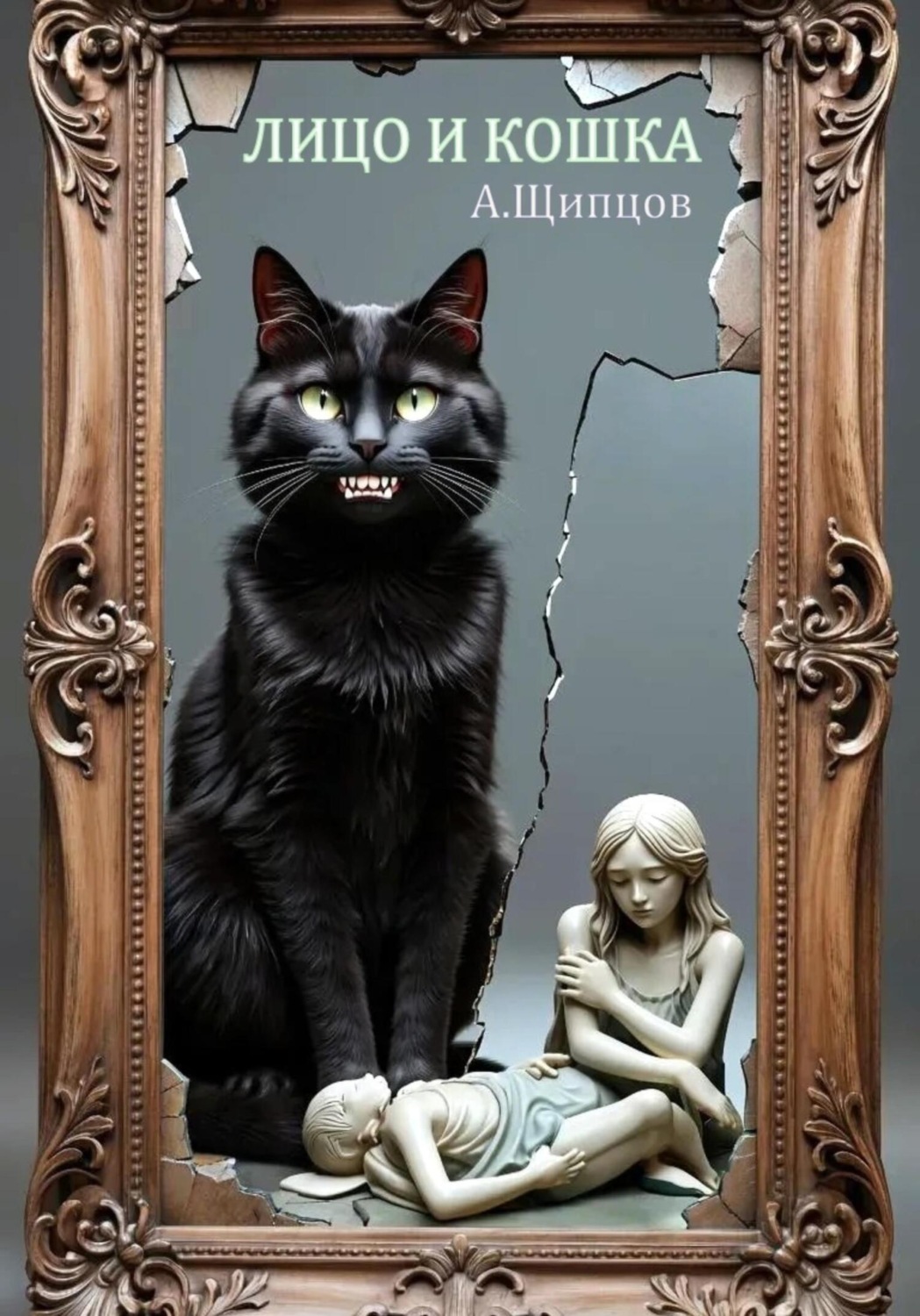 Обложка книги «Лицо и кошка»