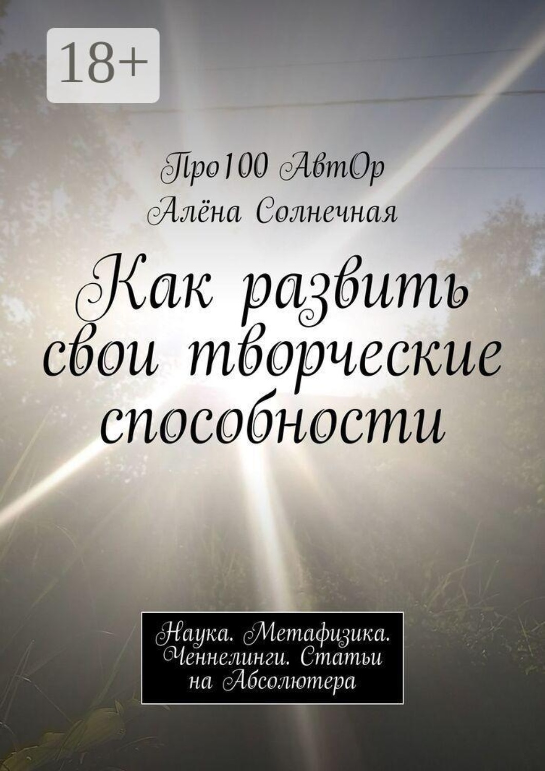 Обложка книги «Как развить свои творческие способности. Наука. Метафизика. Ченнелинги. Статьи на Абсолютера»
