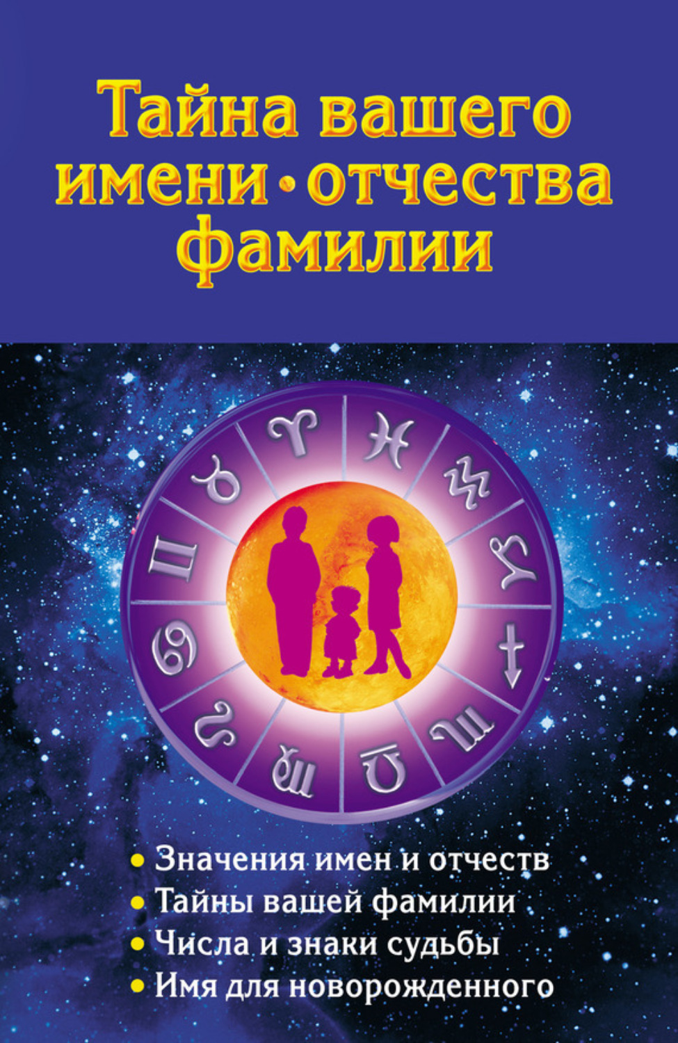Обложка книги «Тайна вашего имени, отчества, фамилии»