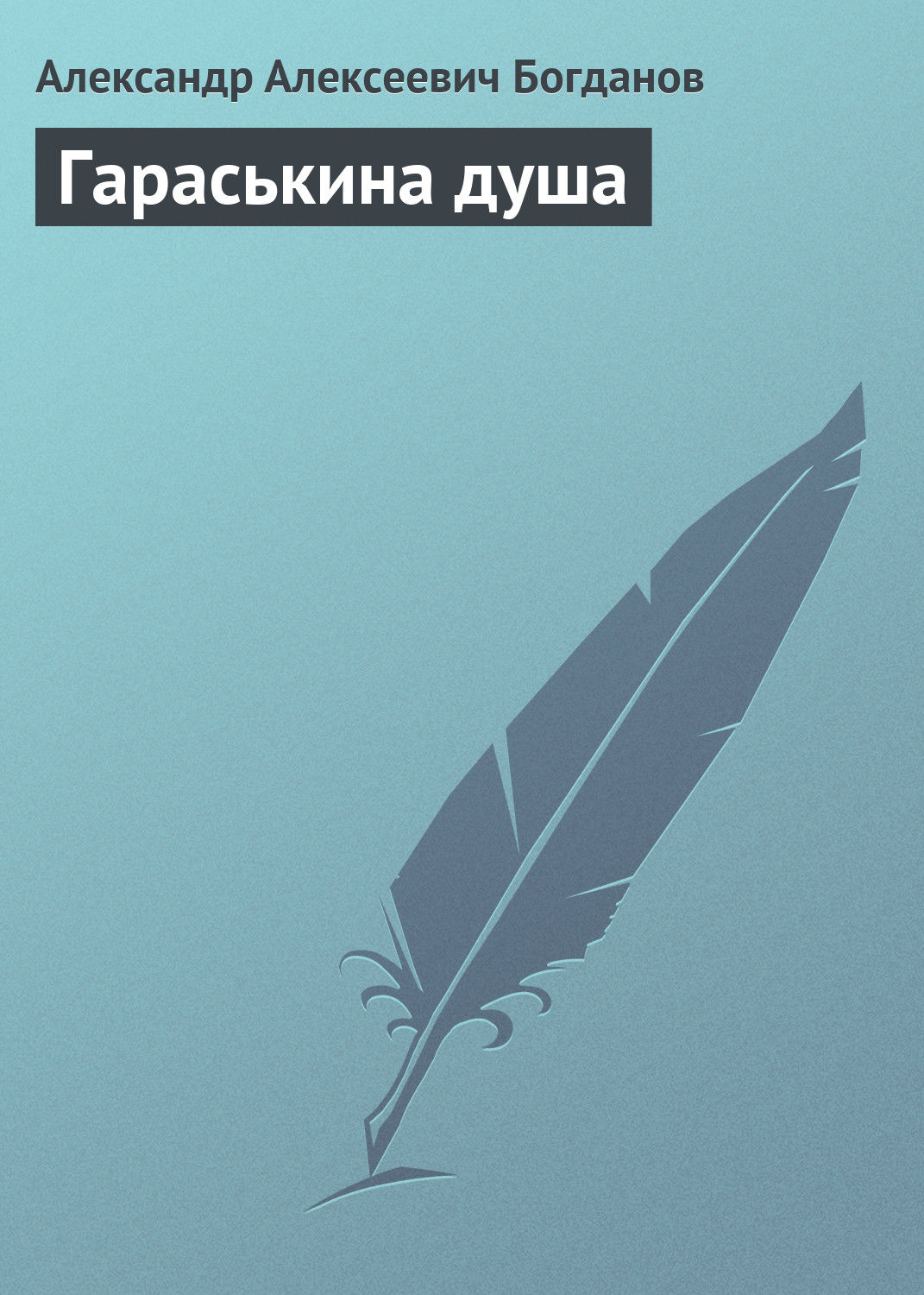 Обложка книги «Гараськина душа»