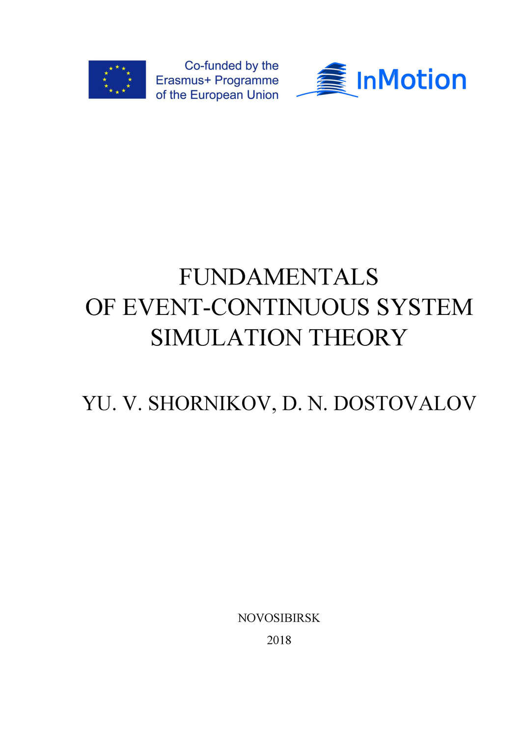 Обложка книги «Fundamentals of event-continuous system simulation theory»