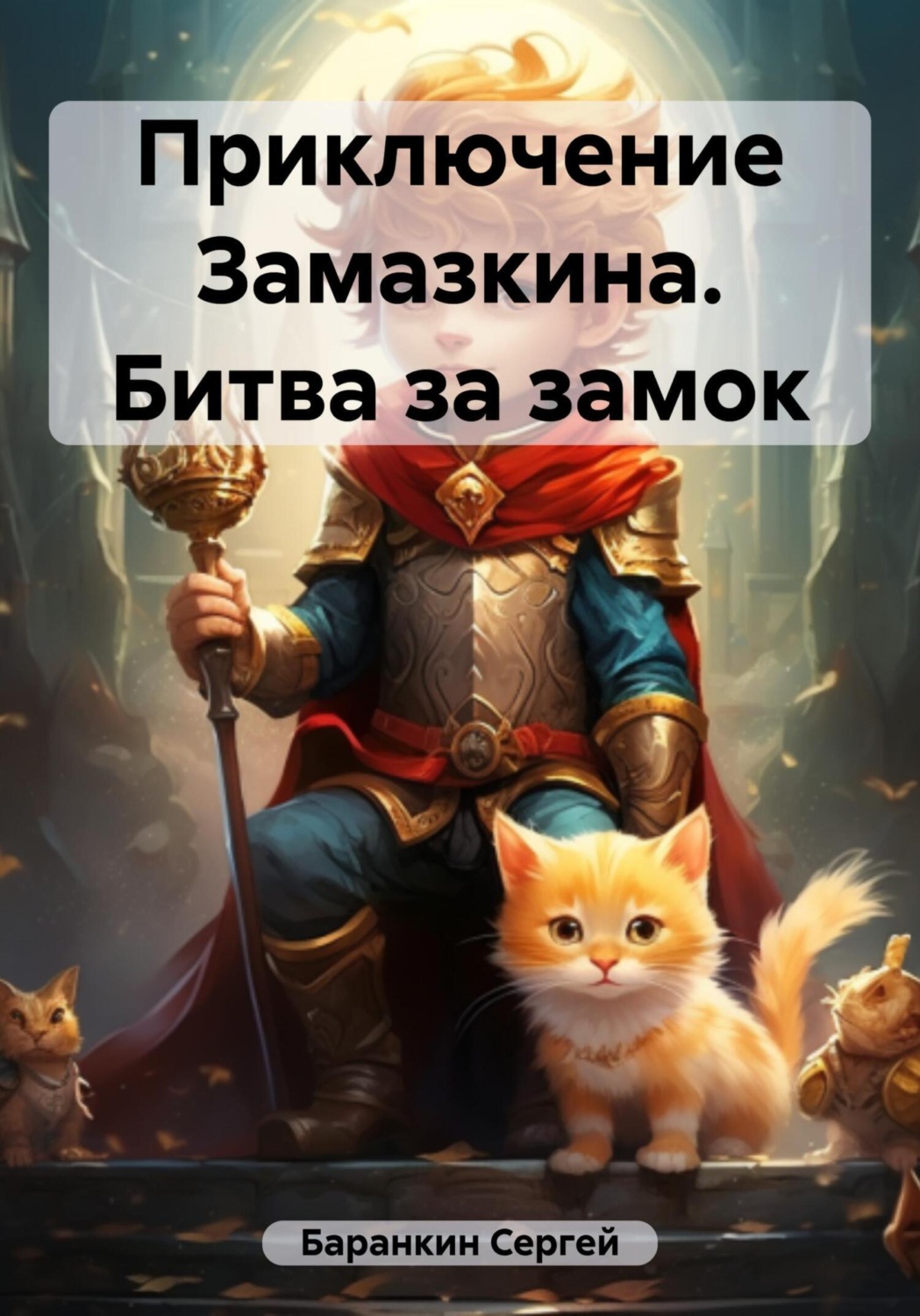 Обложка книги «Приключение Замазкина. Битва за замок»