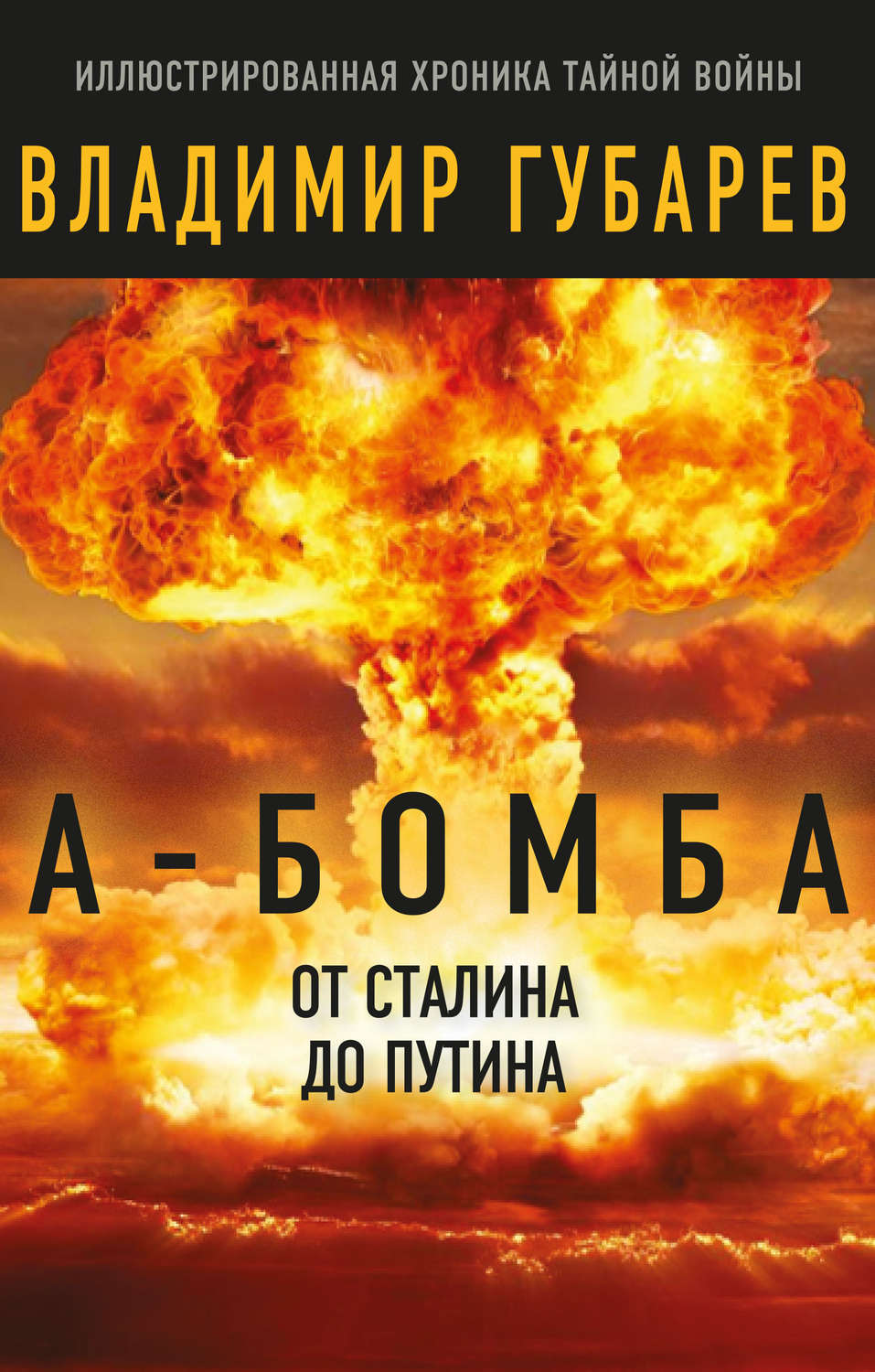 Обложка книги «А-бомба. От Сталина до Путина. Фрагменты истории в воспоминаниях и документах»