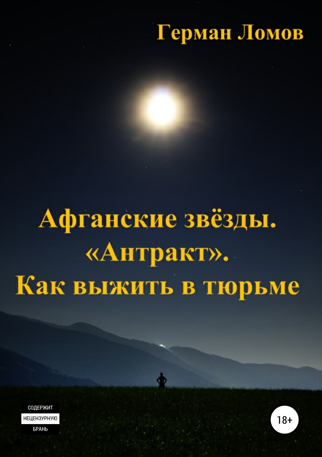 Обложка книги «Афганские звёзды. «Антракт». Как выжить в тюрьме»