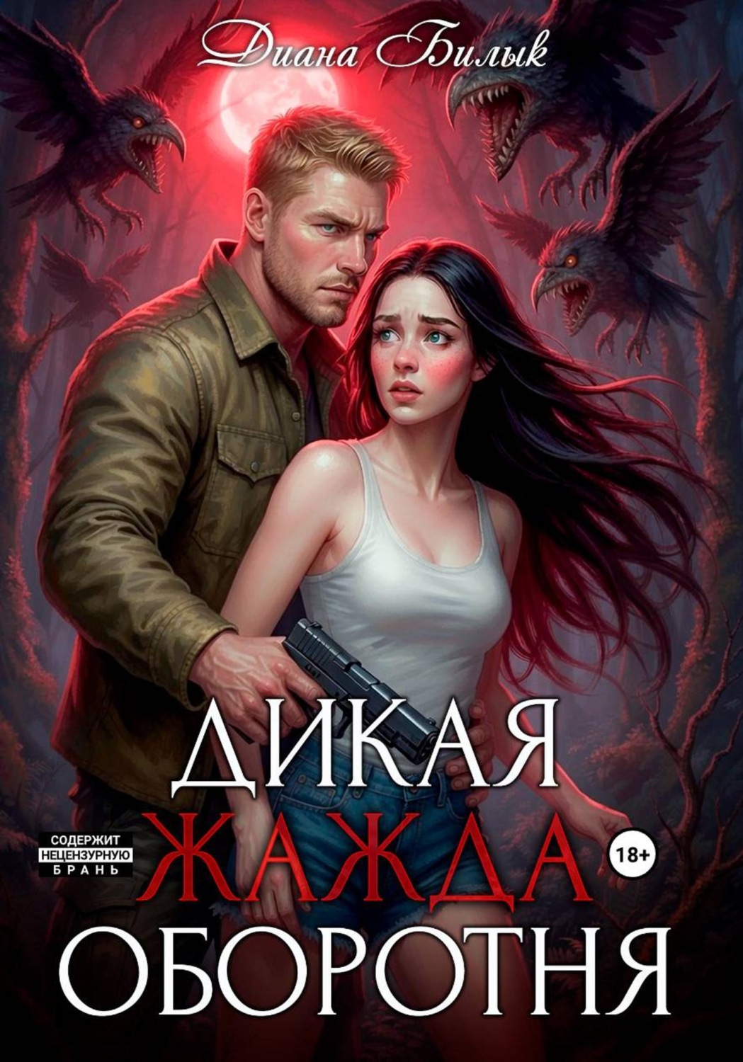 Обложка книги «Дикая жажда оборотня»