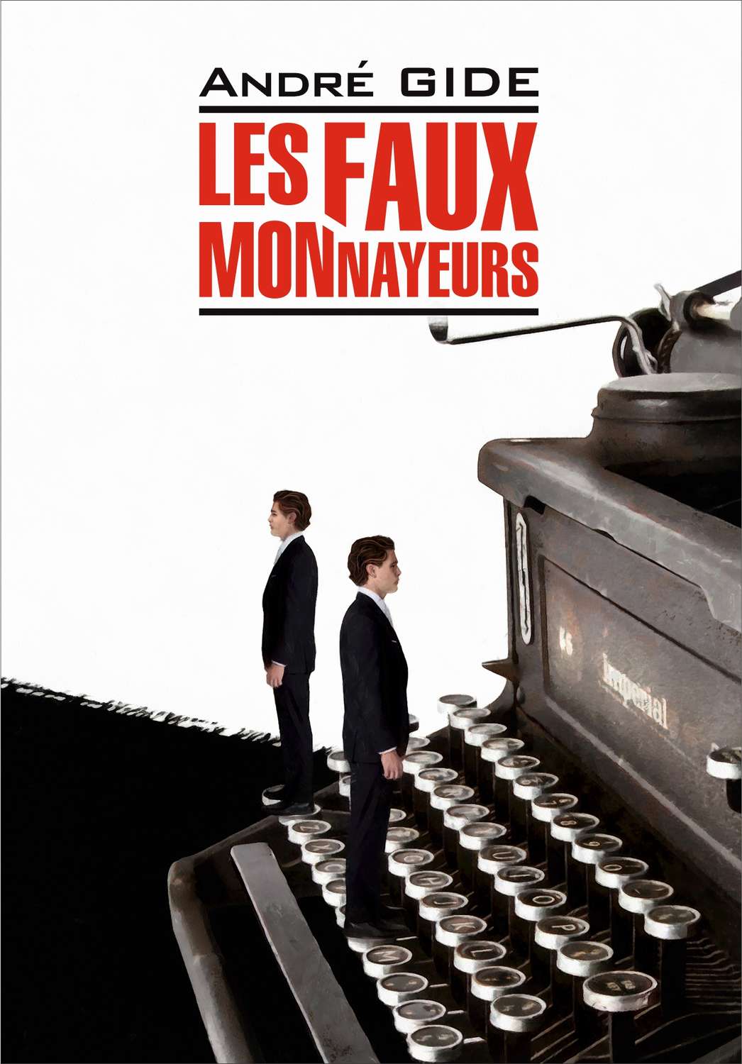 Обложка книги «Les Faux-monnayeurs / Фальшивомонетчики. Книга для чтения на французском языке»