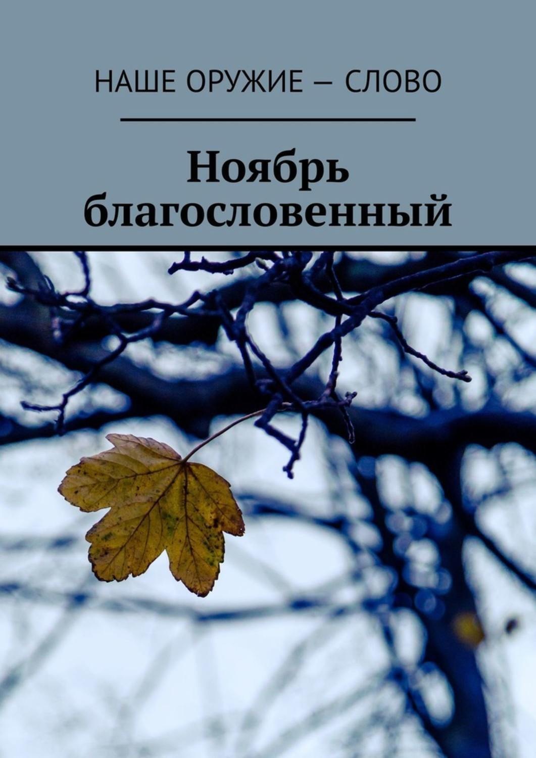 Обложка книги «Ноябрь благословенный»