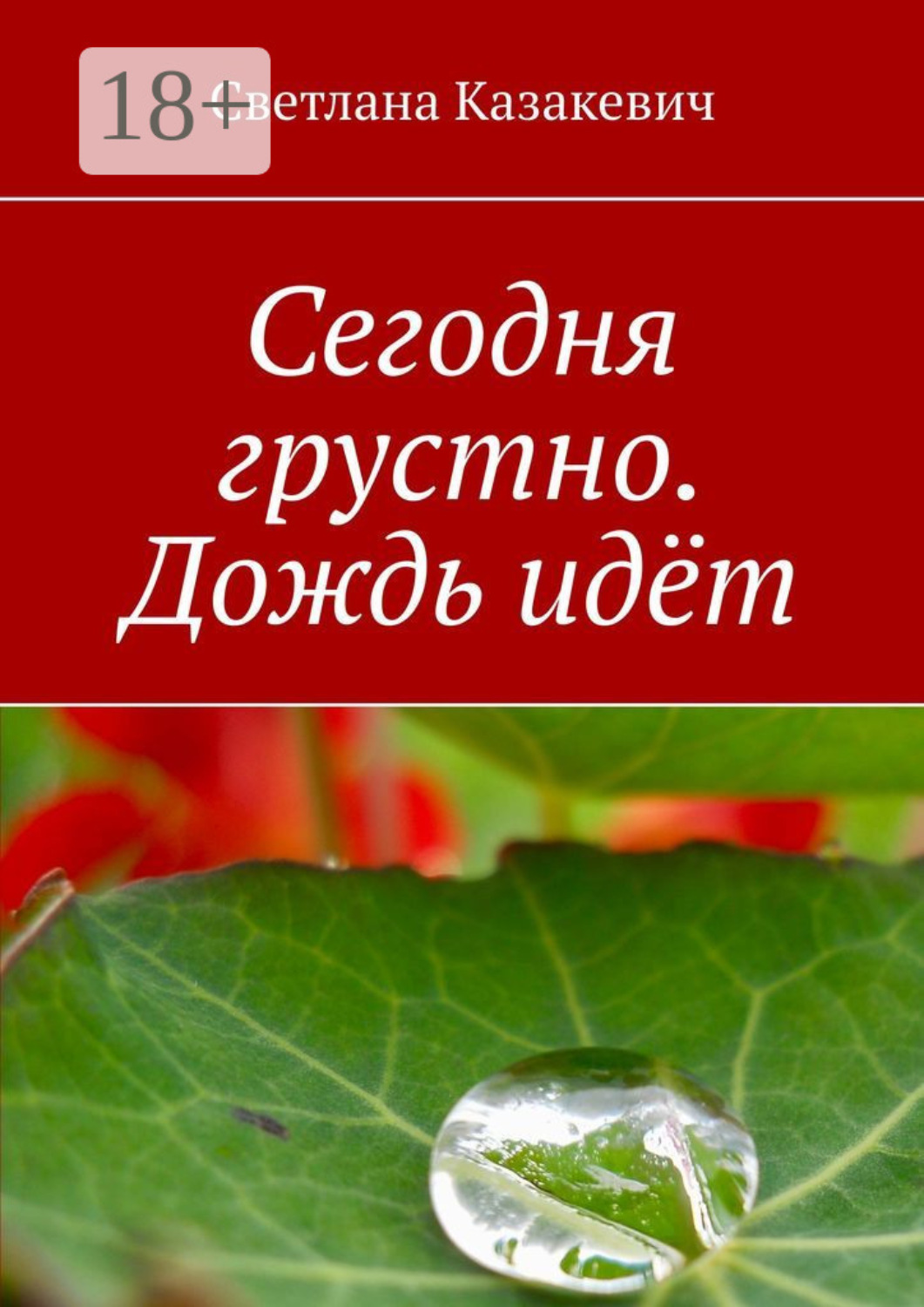 Обложка книги «Сегодня грустно. Дождь идёт»