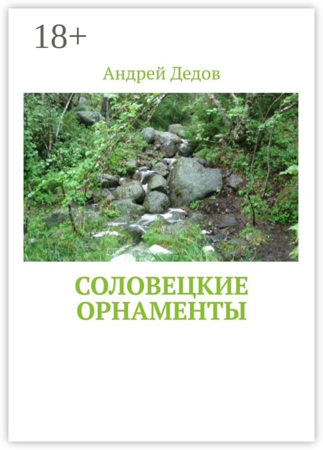 Обложка книги «Соловецкие орнаменты»