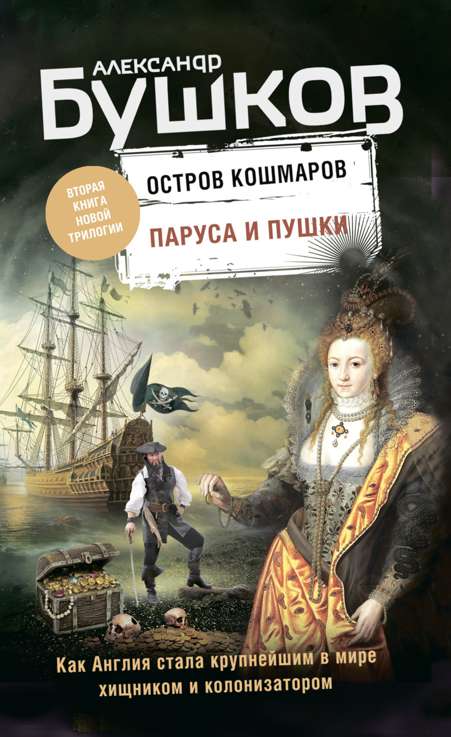 Обложка книги «Остров кошмаров. Паруса и пушки»