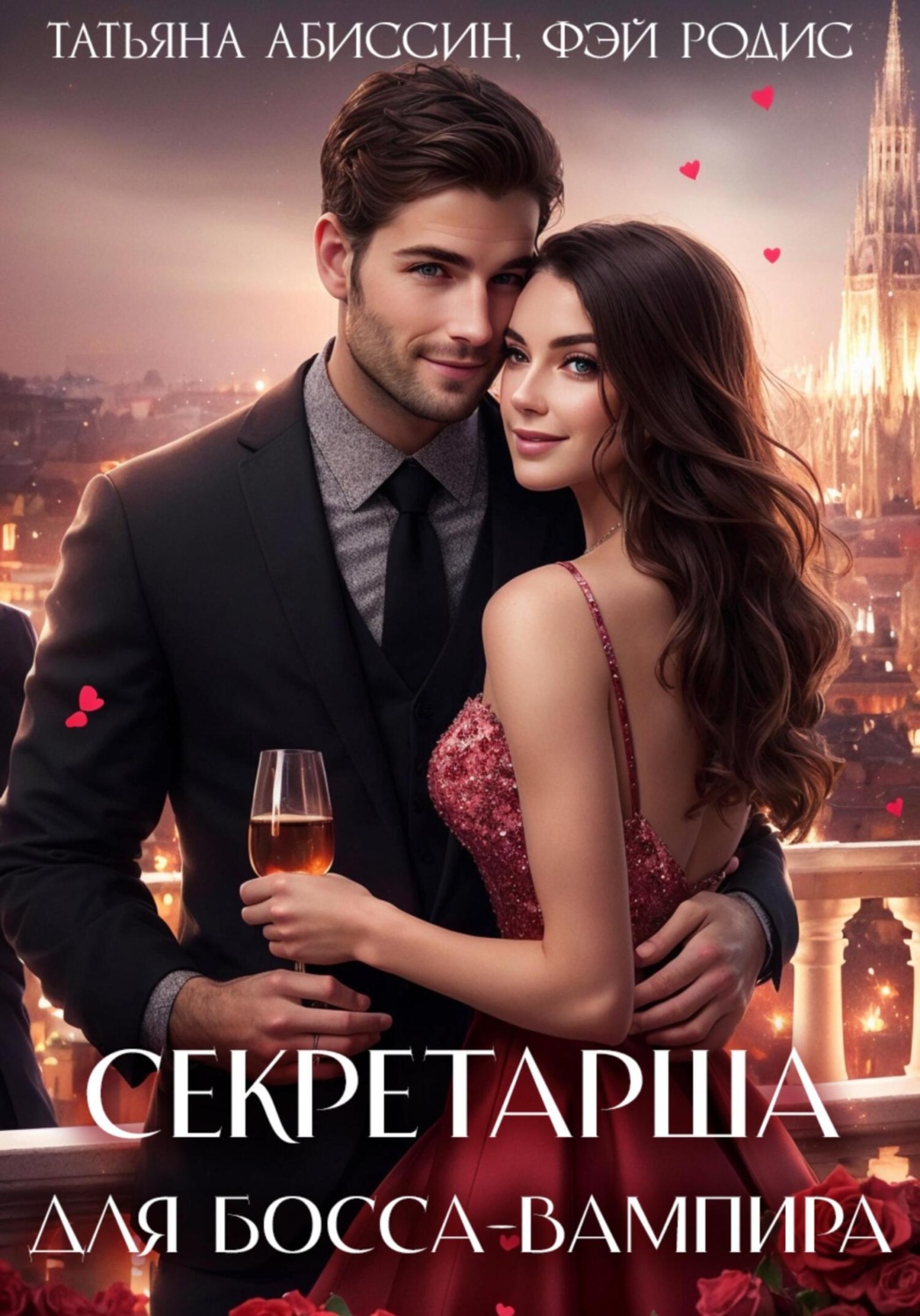 Обложка книги «Секретарша для босса-вампира»