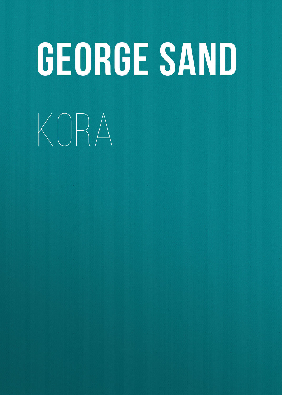Обложка книги «Kora»