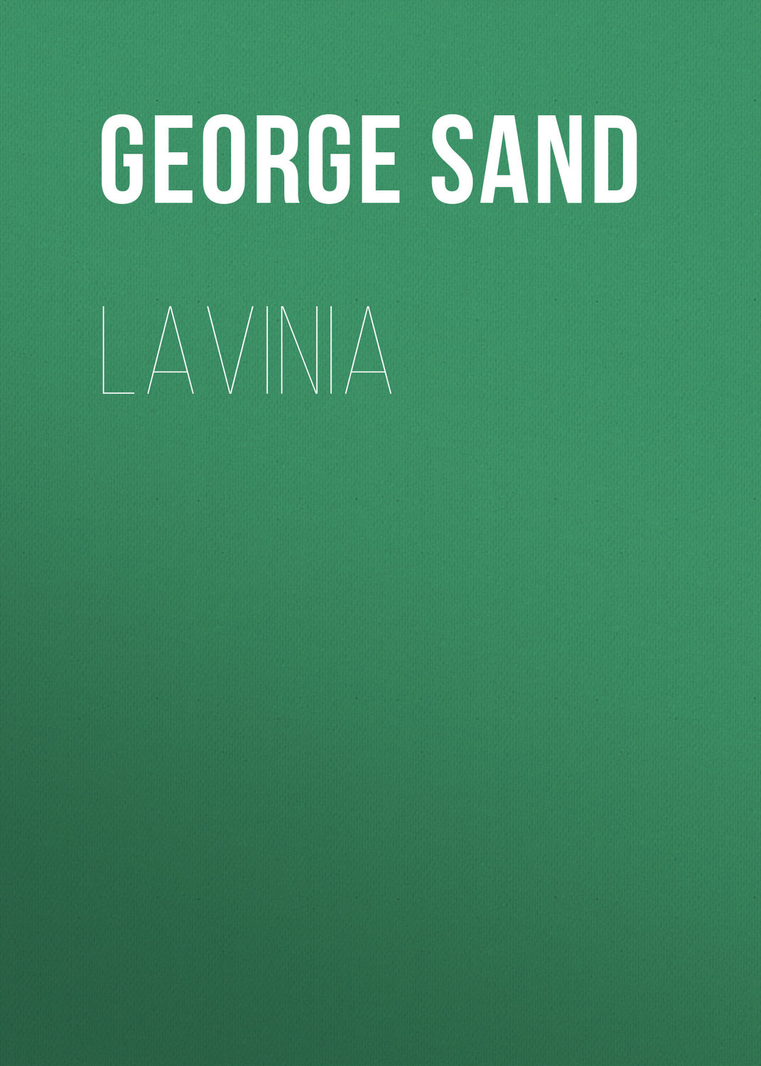 Обложка книги «Lavinia»