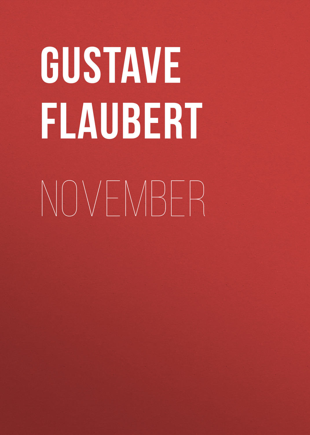 Обложка книги «November»