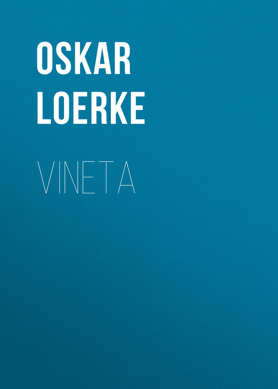 Обложка книги «Vineta»