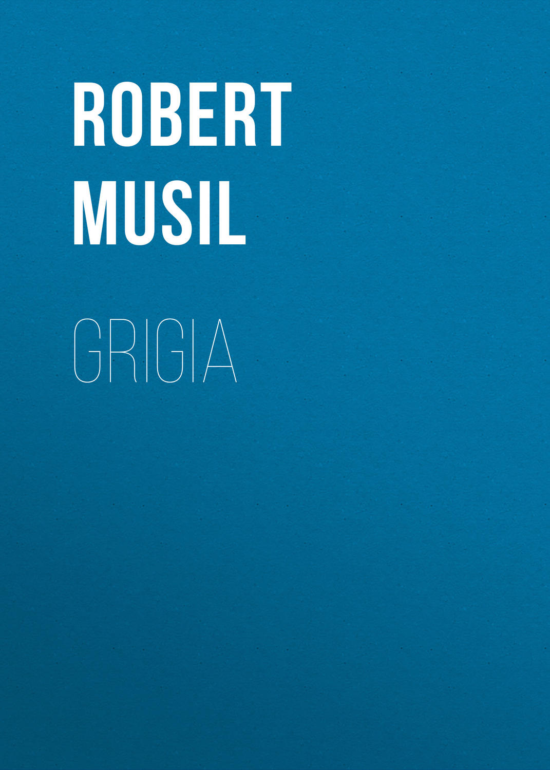 Обложка книги «Grigia»