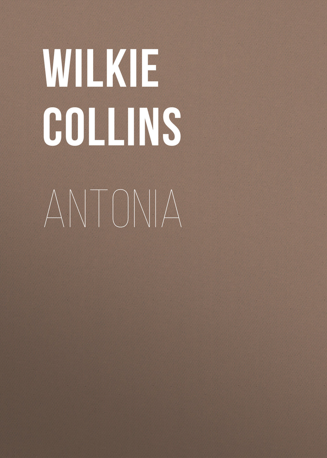 Обложка книги «Antonia»