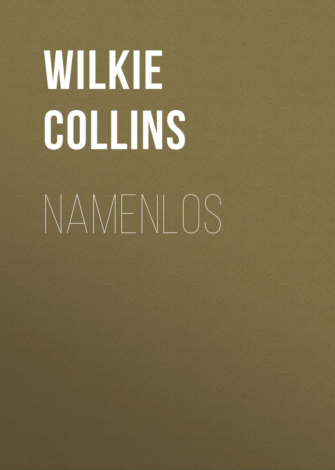 Обложка книги «Namenlos»