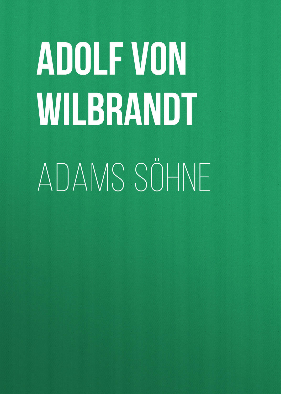 Обложка книги «Adams Söhne»