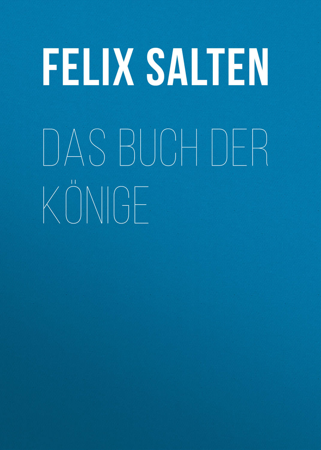 Обложка книги «Das Buch der Könige»